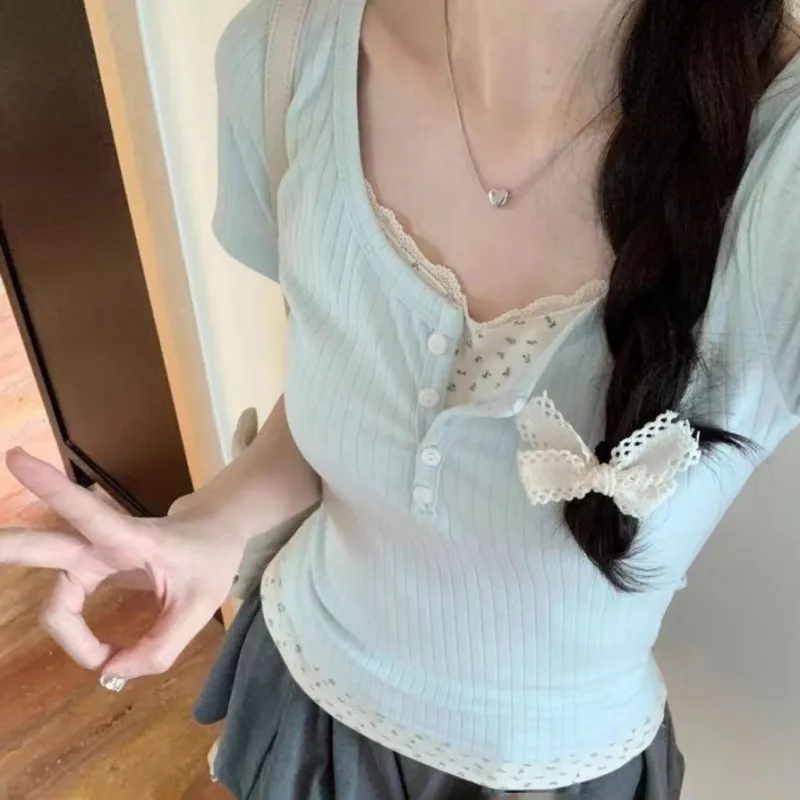 Mu Xiao Xin T Shirts Women's-8