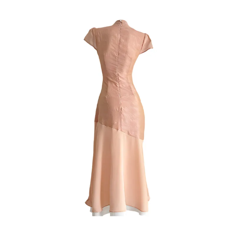 Mu Xiao Xin Short Sleeved Dress Women's-1