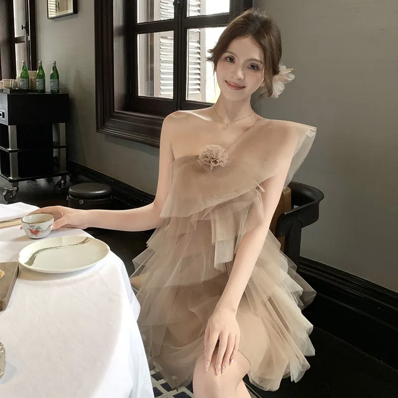 Mu Xiao Xin Sleeveless Dress Women's-1