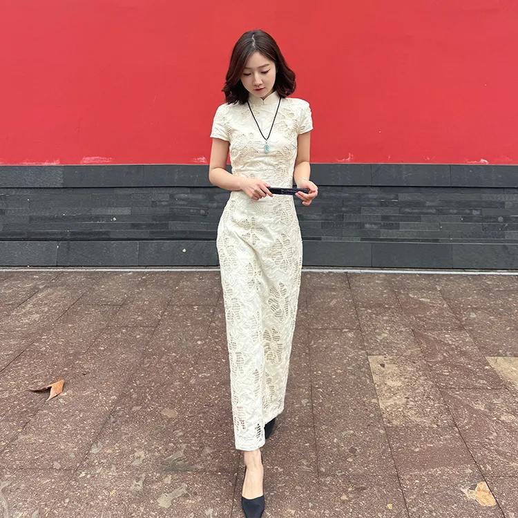 Mu Xiao Xin Short Sleeved Dress Women's-1