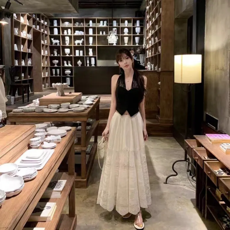 Mu Xiao Xin Skirt Set Women's 2 Piece Set-4