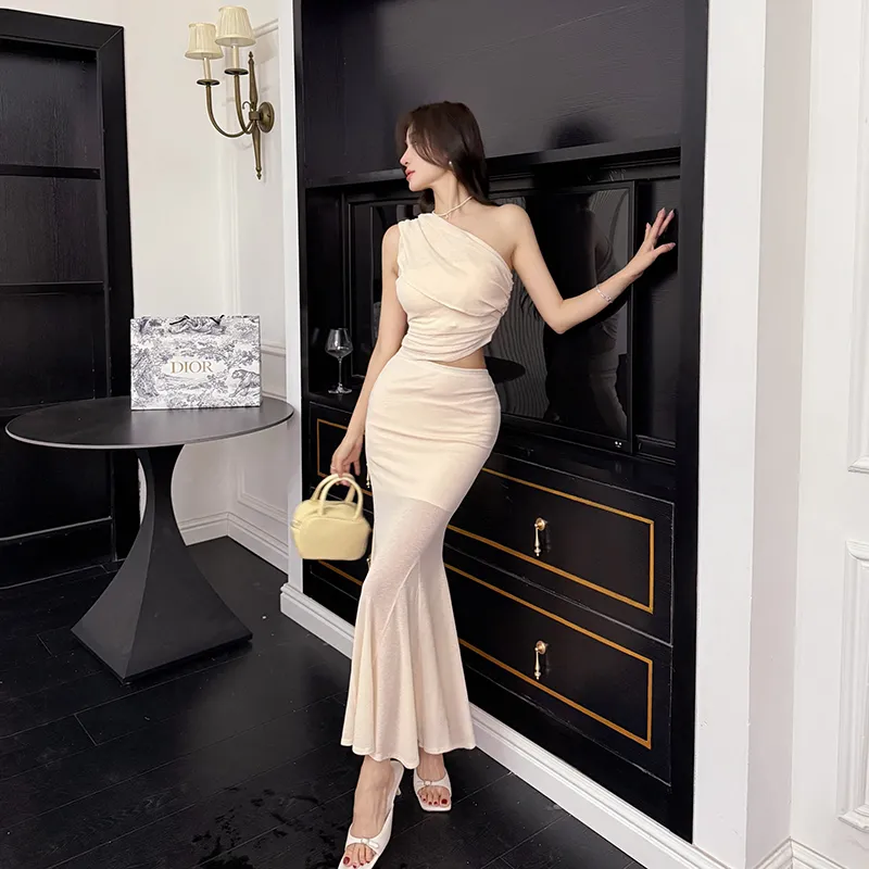 Mu Xiao Xin Two Piece Skirt Sets Women's-2