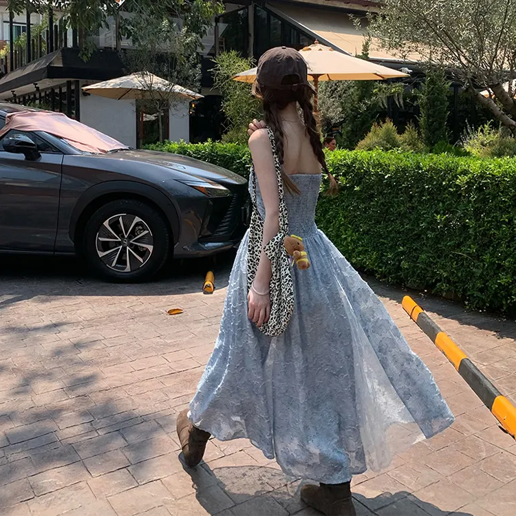 Mu Xiao Xin Sleeveless Dress Women's-9
