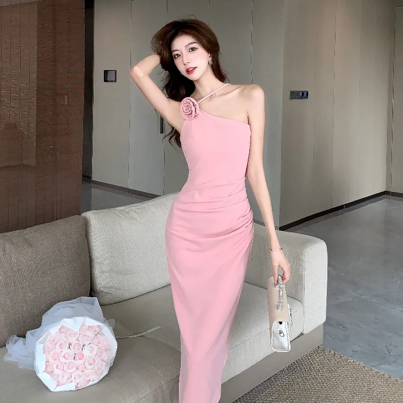 Mu Xiao Xin Slip Dresses Women's-4