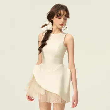 Mu Xiao Xin Sleeveless Dress Women's