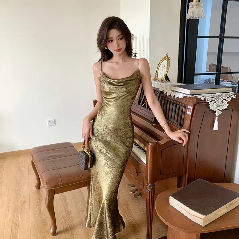 Mu Xiao Xin Slip Dresses Women's-6