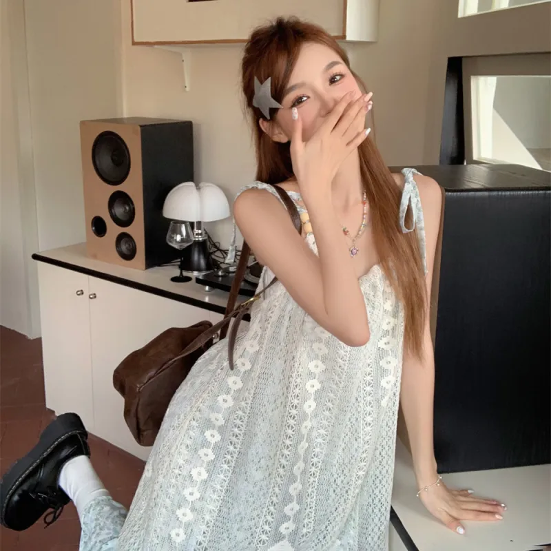 Mu Xiao Xin Slip Dresses Women's-8