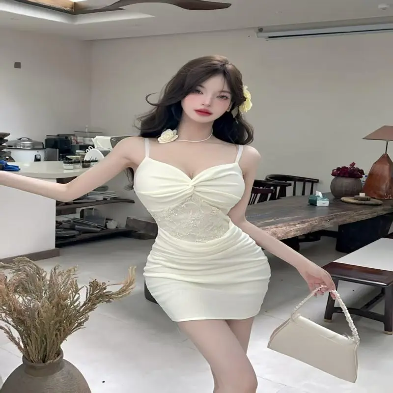 Mu Xiao Xin Slip Dresses Women's-9