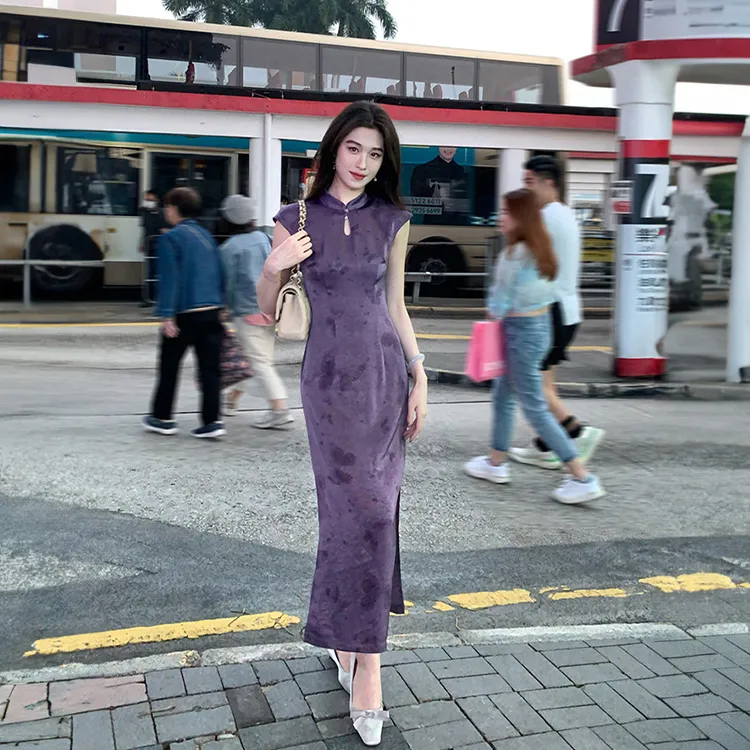 Mu Xiao Xin Sleeveless Dress Women's-4