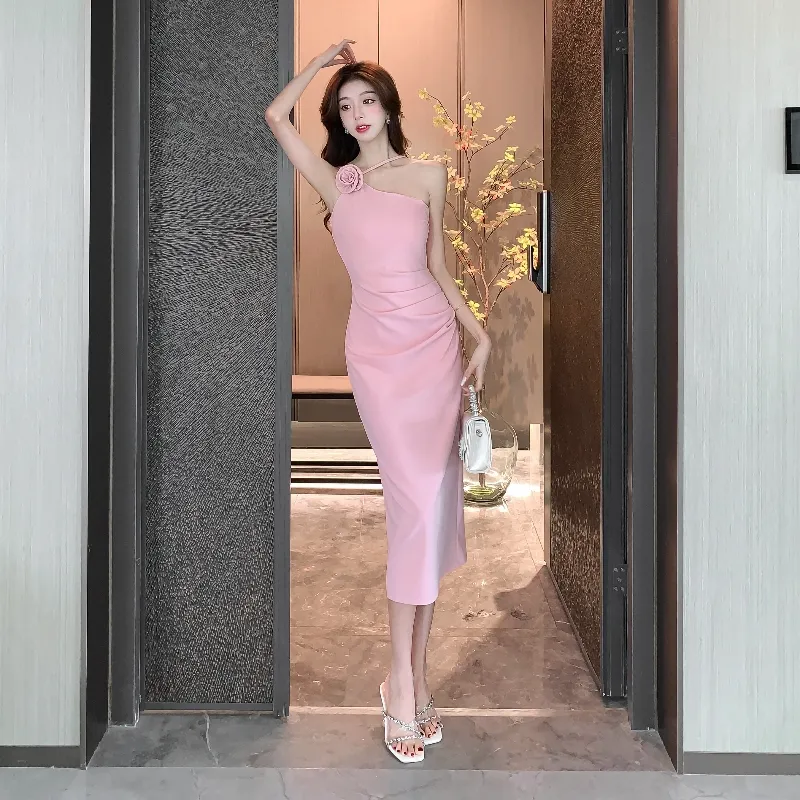 Mu Xiao Xin Slip Dresses Women's-2
