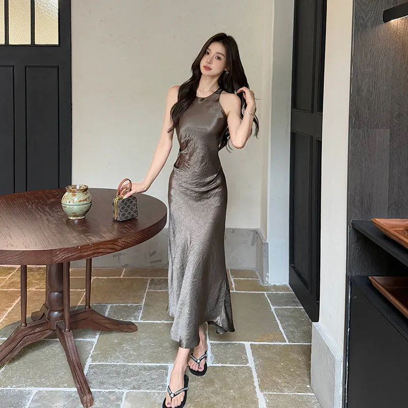 Mu Xiao Xin Sleeveless Dress Women's-3