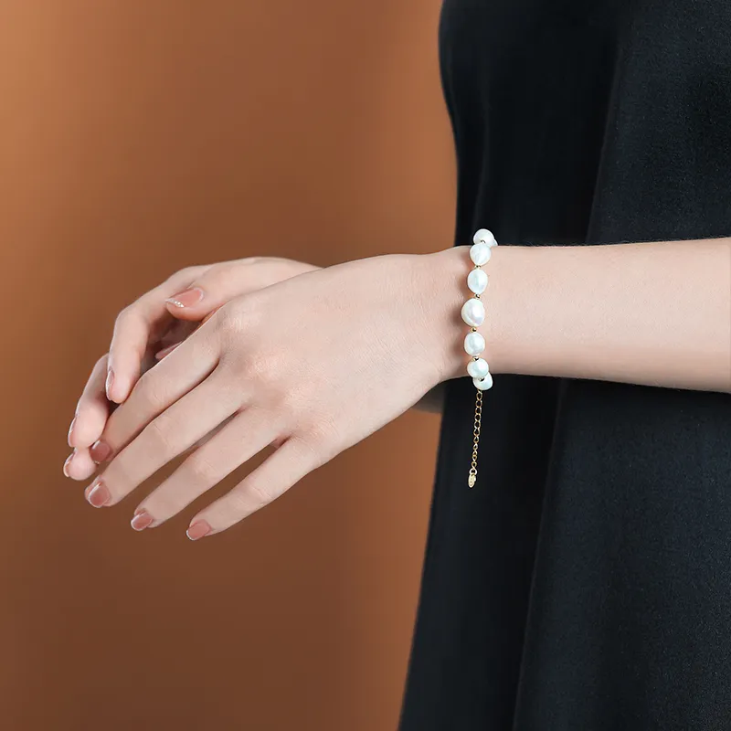 I DO Pearl Bracelets Women's-5