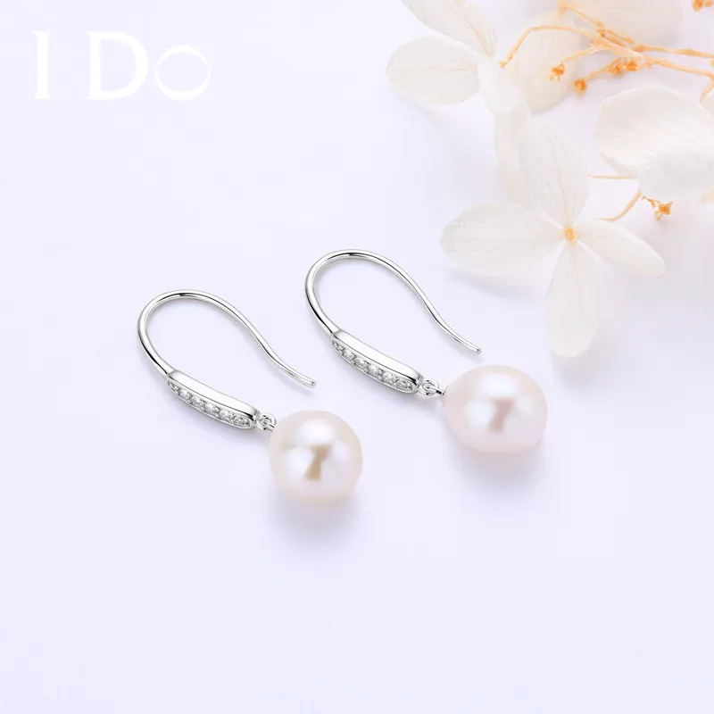 I Do Freshwater Pearl Earrings Women's-8