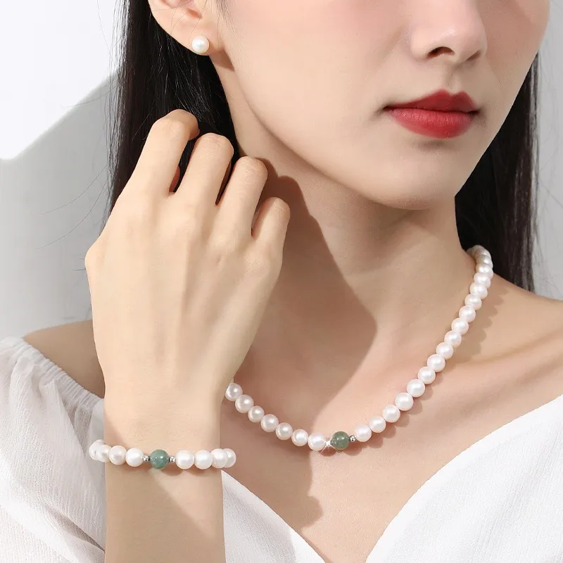 I DO Pearl Necklaces Women's-3