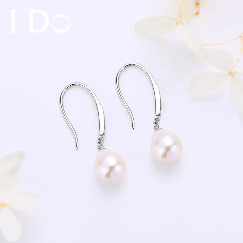 I Do Freshwater Pearl Earrings Women's-7