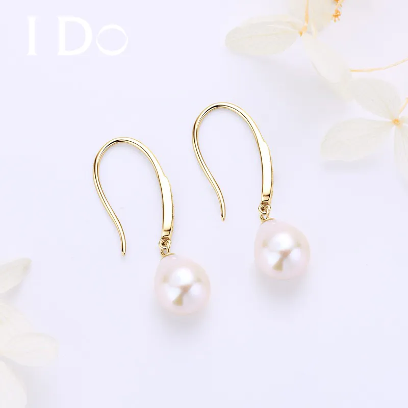 I Do Freshwater Pearl Earrings Women's-2