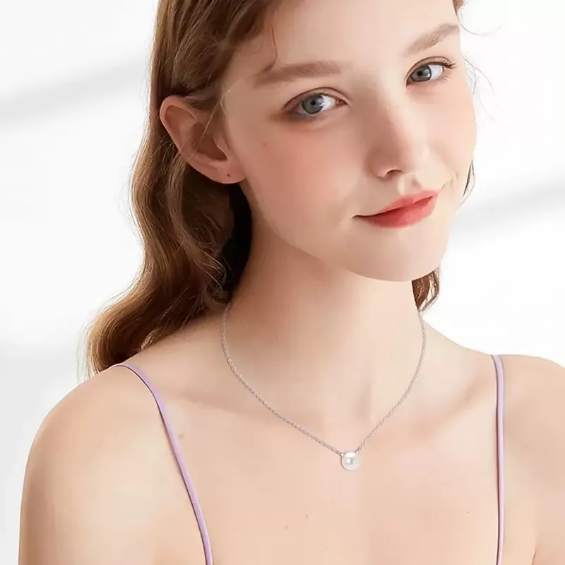 I DO Pearl Necklaces Women's-4