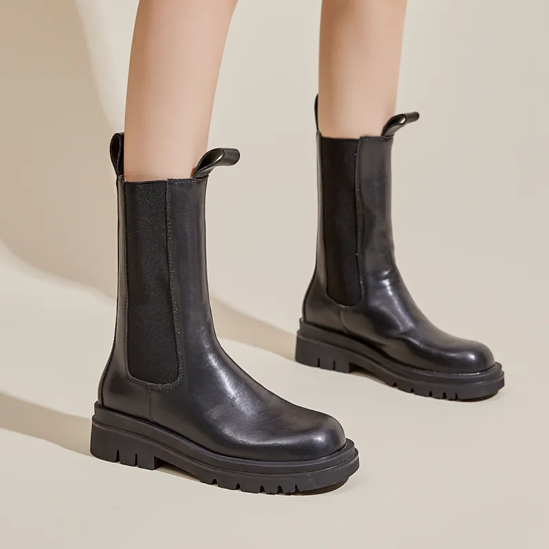 D FUSE SCANDINAVIA Chelsea Boots Women's Black-7
