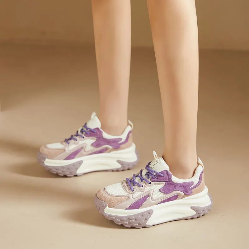 D FUSE SCANDINAVIA Low Top Chunky Sneakers Women's-7