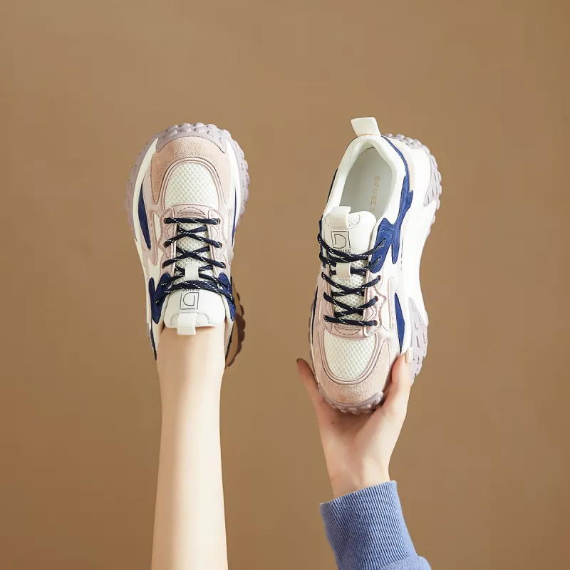 D FUSE SCANDINAVIA Low Top Chunky Sneakers Women's-1