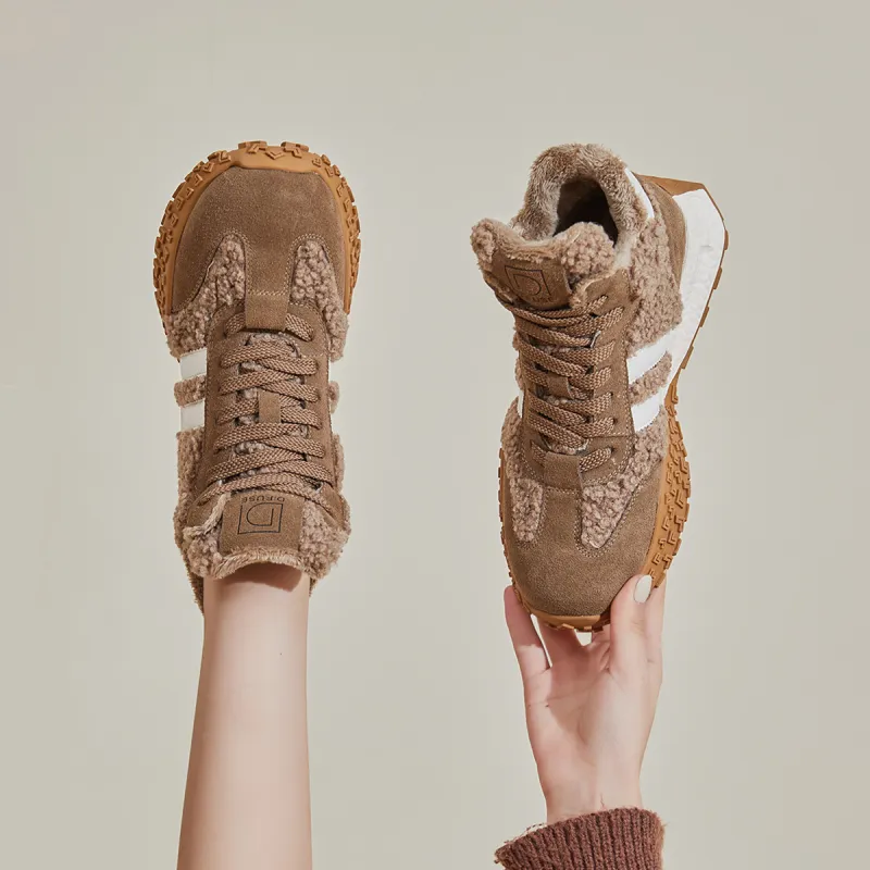 D FUSE SCANDINAVIA Thermal High Top Chunky Sneakers Women's-16