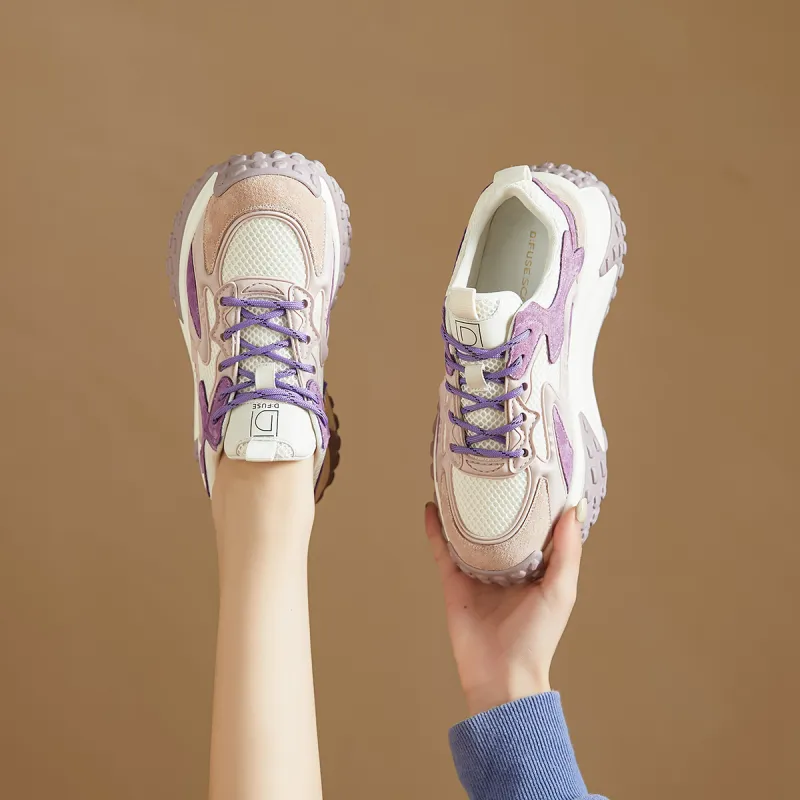 D FUSE SCANDINAVIA Low Top Chunky Sneakers Women's-8