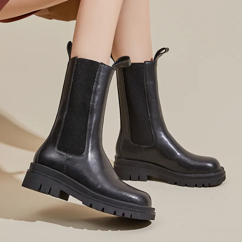 D FUSE SCANDINAVIA Chelsea Boots Women's Black-5