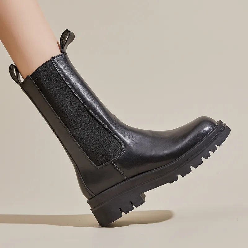 D FUSE SCANDINAVIA Chelsea Boots Women's Black-6