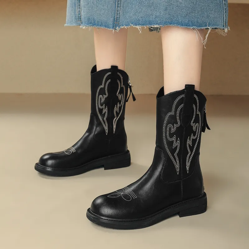 D FUSE SCANDINAVIA Ankle Boots 3.5cm Women's-1