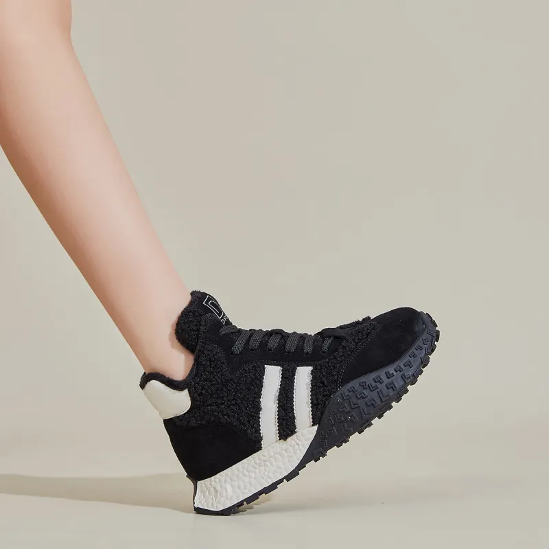 D FUSE SCANDINAVIA Thermal High Top Chunky Sneakers Women's-3