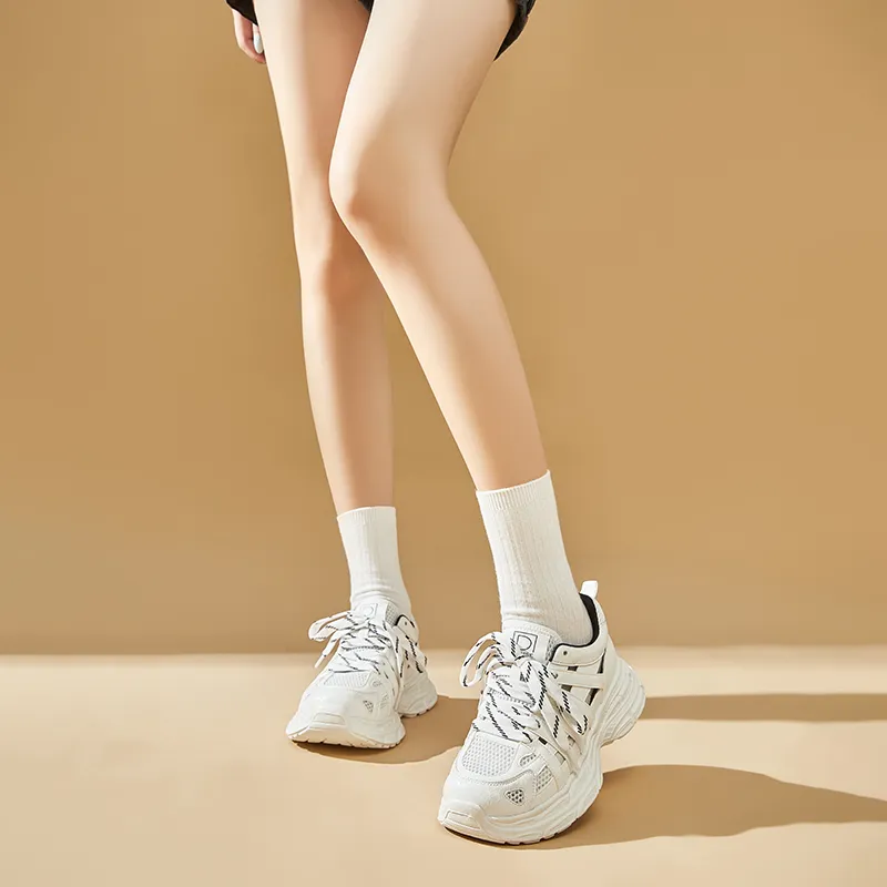D FUSE SCANDINAVIA Lightweight Low Top Chunky Sneakers Women's-1