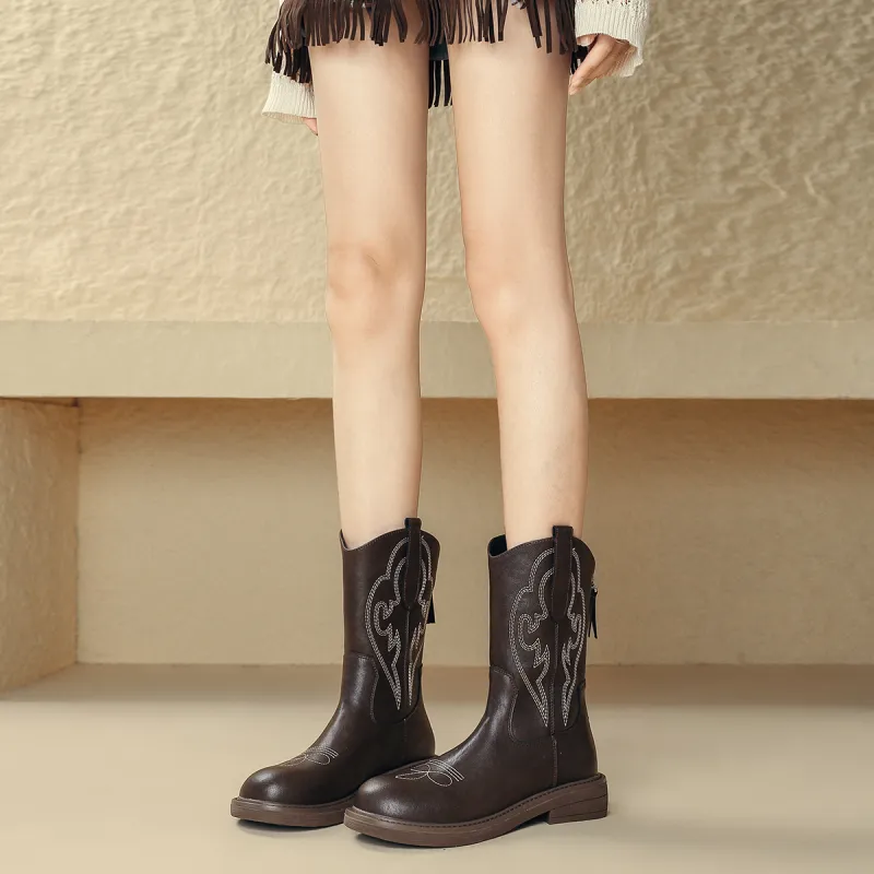 D FUSE SCANDINAVIA Ankle Boots 3.5cm Women's-7
