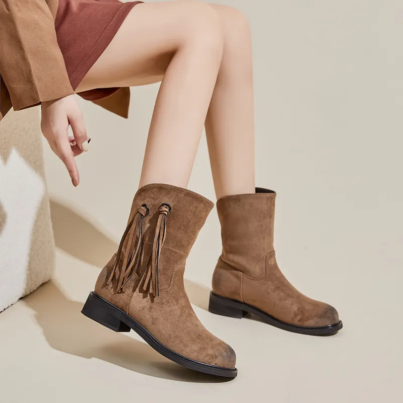 D FUSE SCANDINAVIA Ankle Boots Women's-6