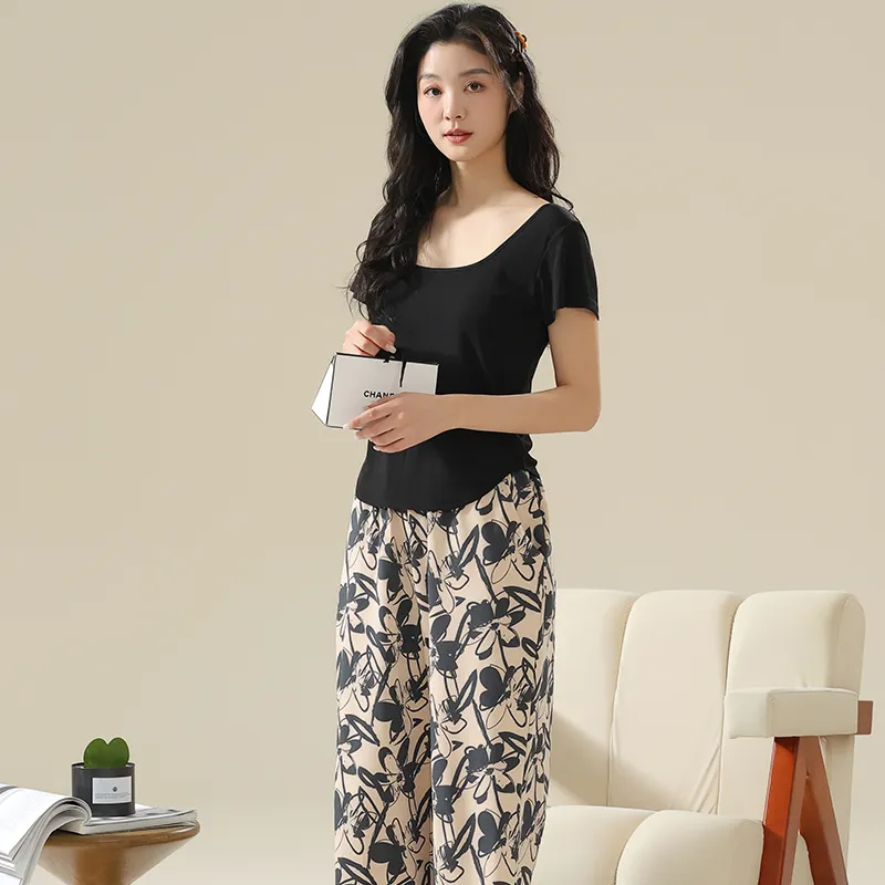 Cotton Gene Women's Pajama Sets-1