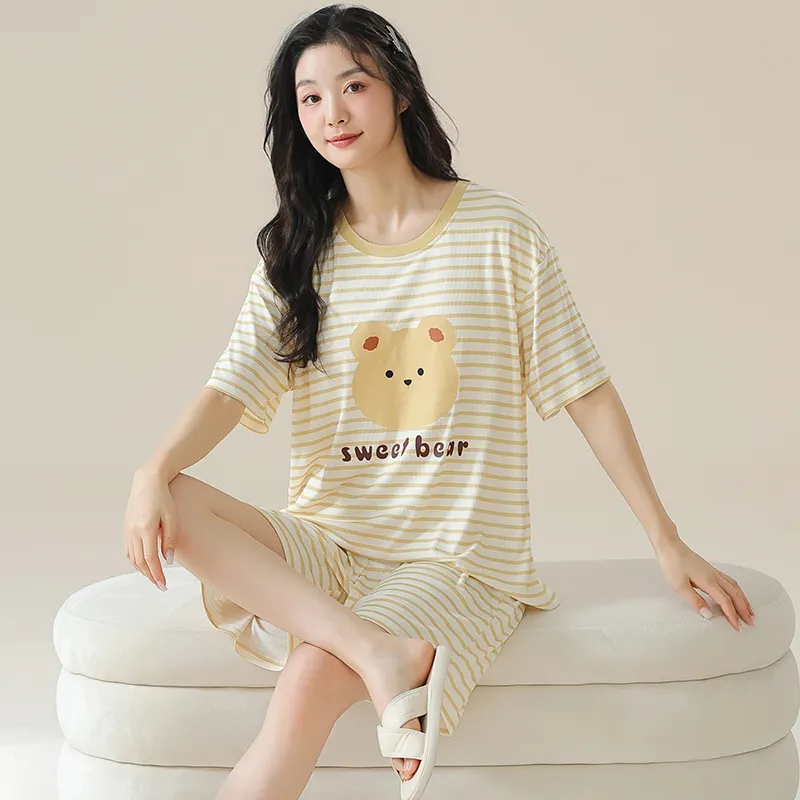 Cotton Gene Women's Pajama Sets-6