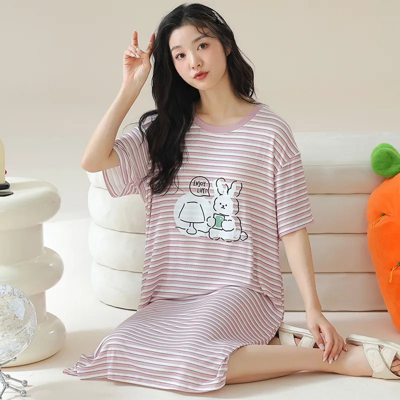 Cotton Gene Women's Nightgowns-2