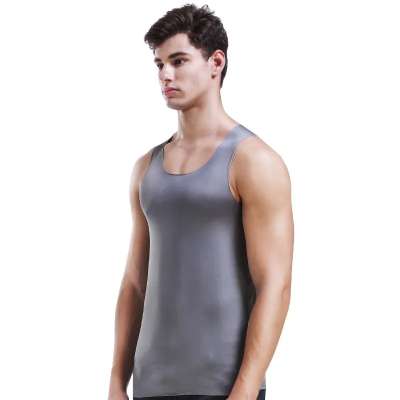 Cotton Gene Men Tank Tops-7