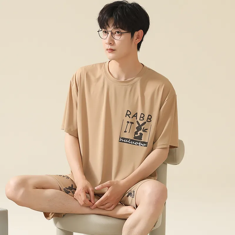 Cotton Gene Men Pajama Sets-4