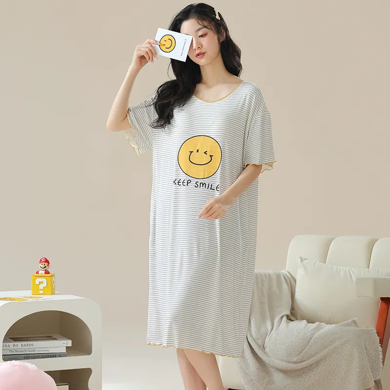 Cotton Gene Women's Nightgowns-5