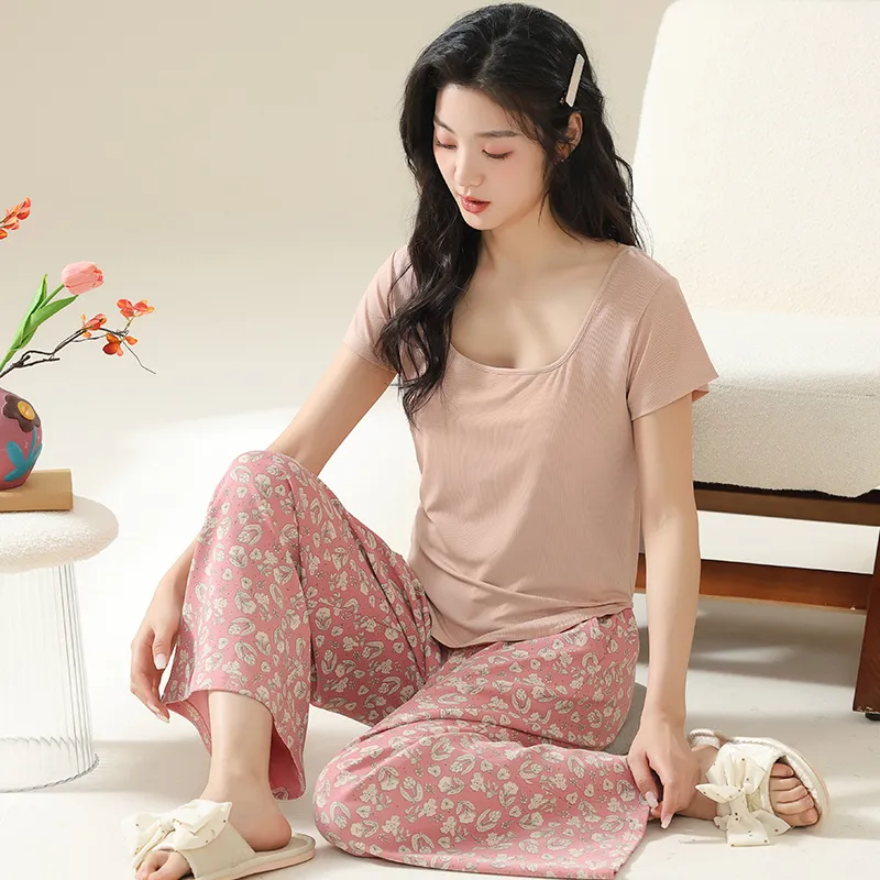 Cotton Gene Women's Pajama Sets-6