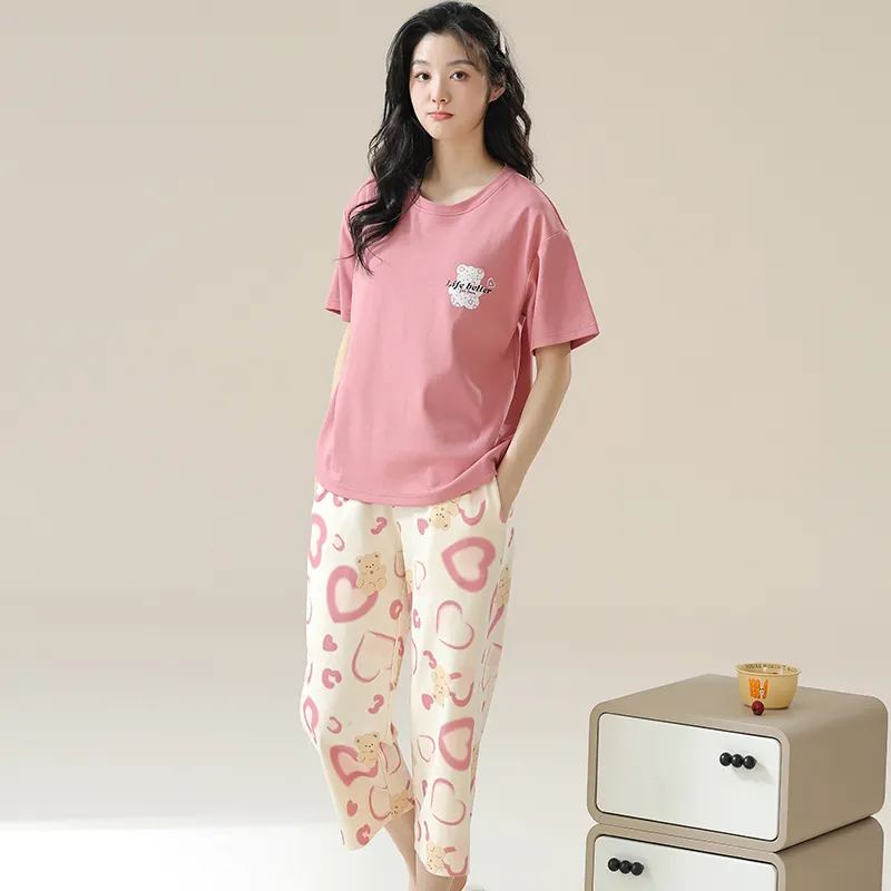 Cotton Gene Women's Pajama Sets-6