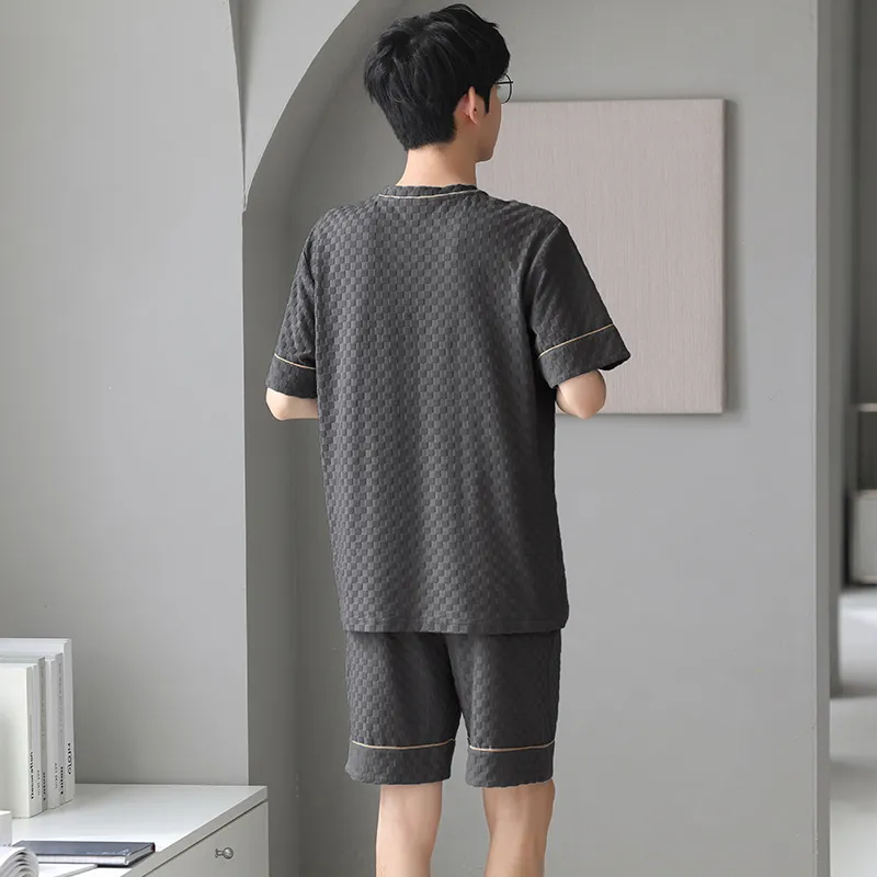 Cotton Gene Men Pajama Sets-2