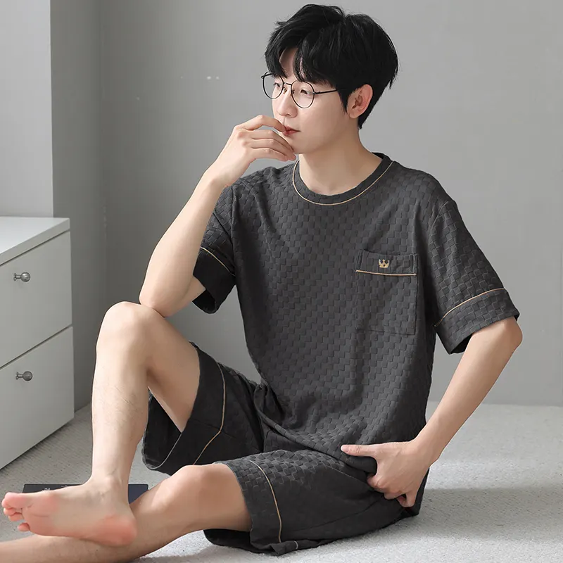 Cotton Gene Men Pajama Sets-3