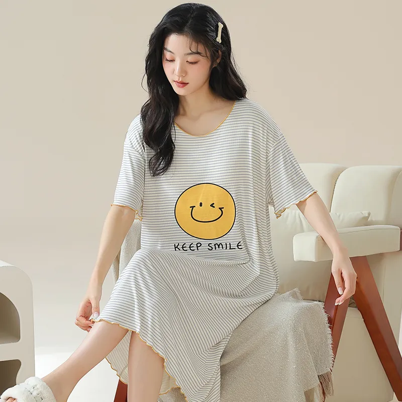 Cotton Gene Women's Nightgowns-4
