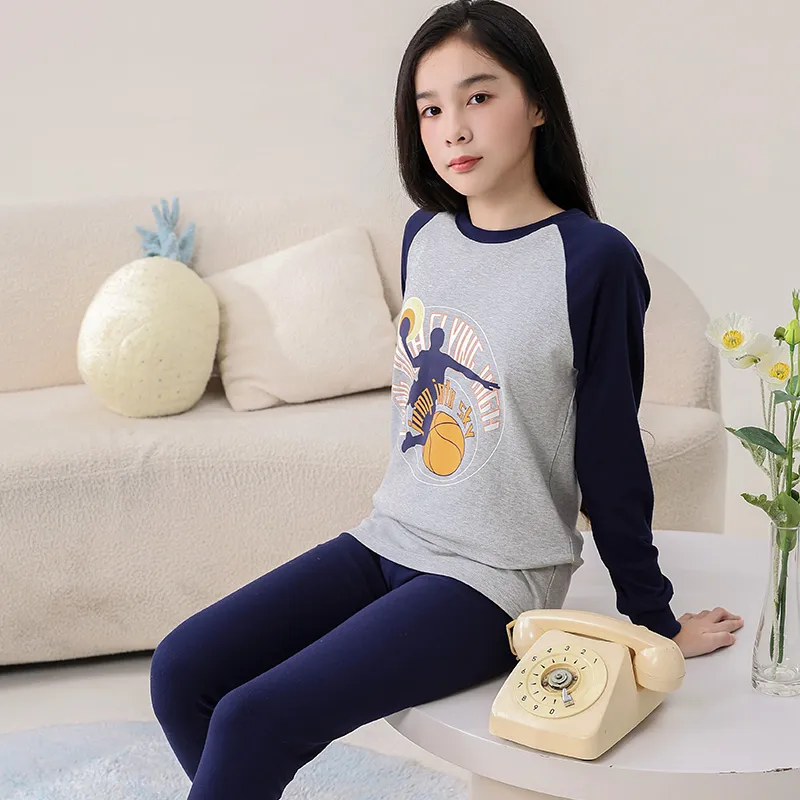 Cotton Gene Unisex Thermal Sets-5