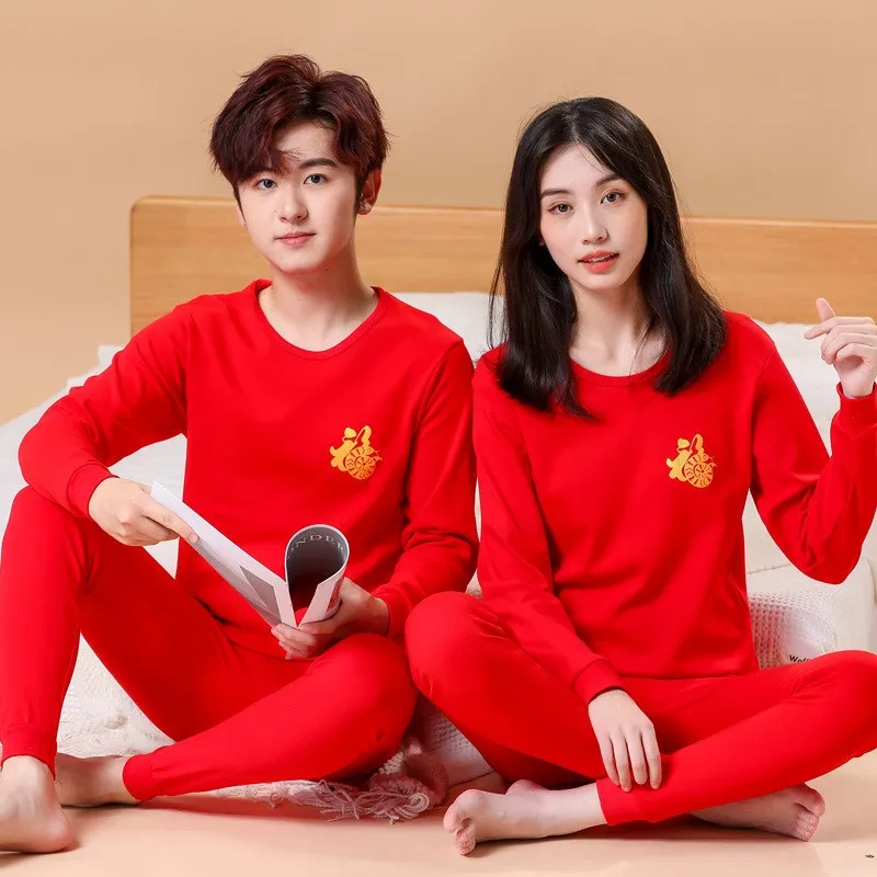 Cotton Gene Unisex Thermal Sets-1