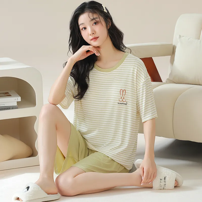 Cotton Gene Women's Pajama Sets-4