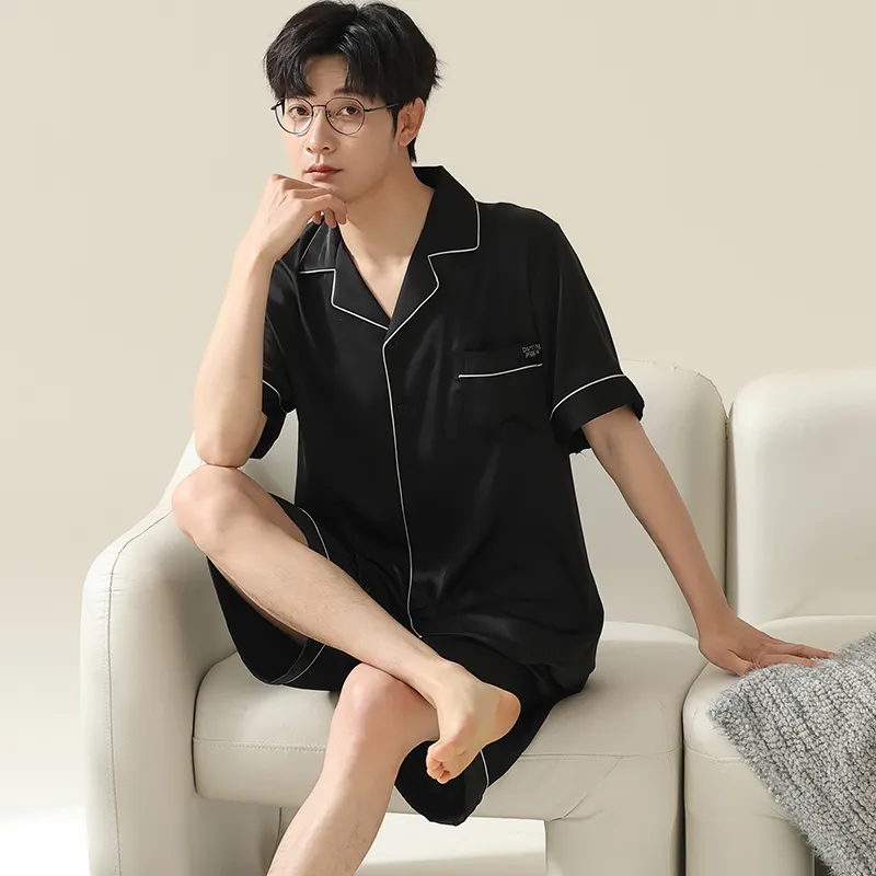 Cotton Gene Men Pajama Sets-5