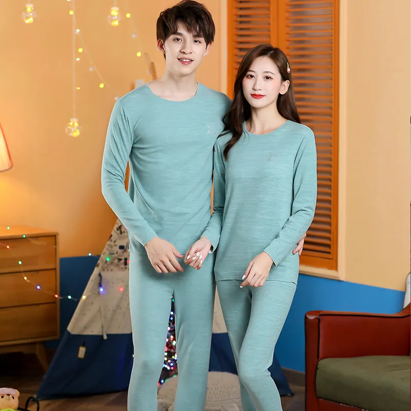 Cotton Gene Unisex Thermal Sets-20