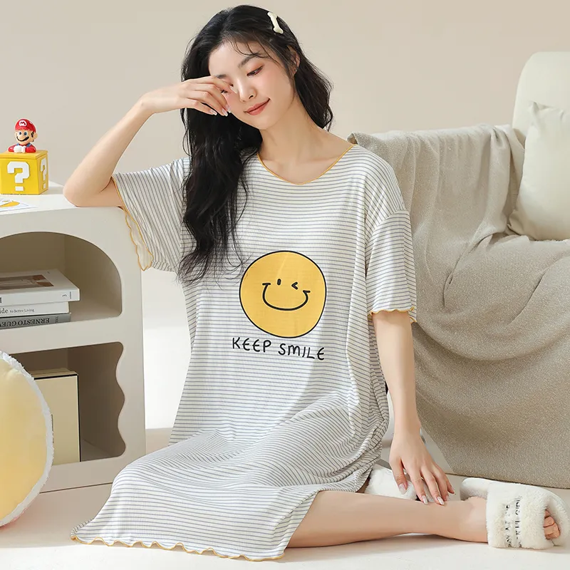 Cotton Gene Women's Nightgowns-3